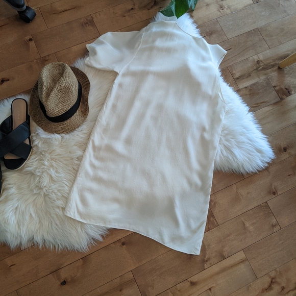 OAK - One Sleeve Mini Shift Dress - Picture 5 of 16